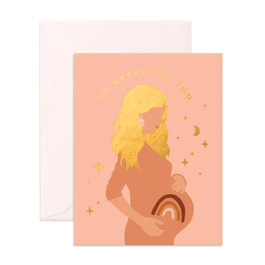 So Happy For You Greeting Card