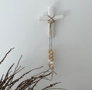 White Cross Wall Hanger